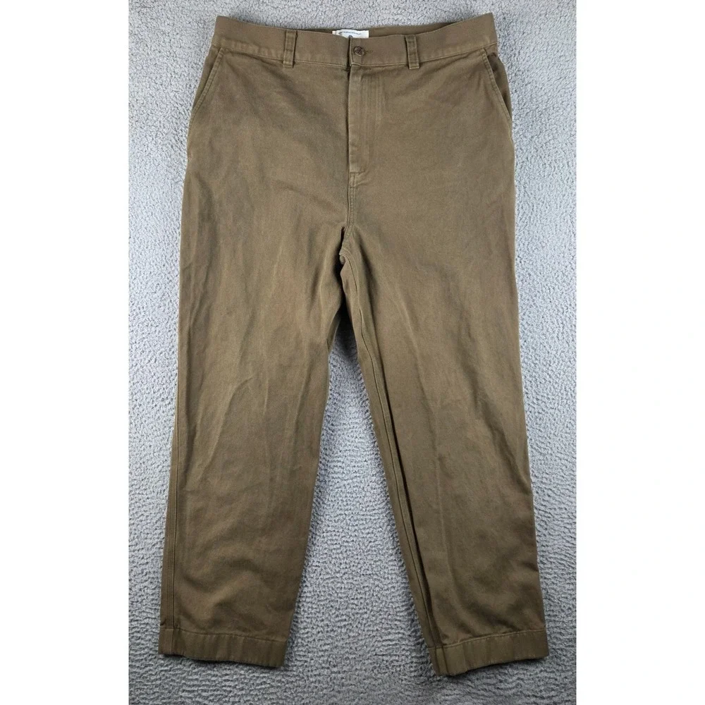 Reigning Champ Ivy Chino Pants Mens 36‎ (37x30) Brown RC-5456